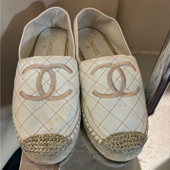 🔥 Vintage Chanel Espradrilles - Picture 1 of 10